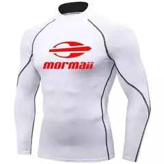 Proteção UV dos homens Natação T-Shirt, Rash Guard, Manga Comprida, Surf, Sw - comprar online
