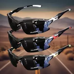 Óculos de sol polarizados para homens e mulheres, moda, ciclismo, corrida, pesca, leve, óculos ao ar livre na internet