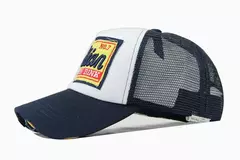 Unisex Breathable Mesh Baseball Cap, Carta Bordado, Hip Hop, Moda Verão, Homens, Mulheres - loja online