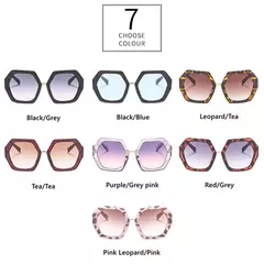 Óculos de sol quadrados retrô para homens e mulheres, marca de luxo, óculos de sol femininos, óculos UV400, moda nova - comprar online