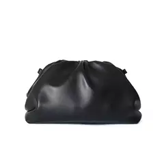 Saco de Nuvem de Couro Genuíno para Mulheres, Couro Macio, Ombro Crossbody Bags, Alta Qualidade, Embreagens Femininas Noite, Senhoras, 2023 na internet