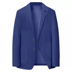 Blazer ultrafino e leve para homens, jaqueta casual, terno elástico respirável, sólido, anti-rugas, tamanho grande, primavera, outono