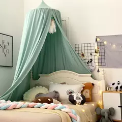 Rede Mosquiteira Pendurada para Crianças, Berço Cortina, Tenda Pendurada, Decoração de cama, Menina Princesa, Cama Canopy, Living Corner Play, Leitura - comprar online