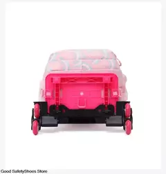 Rolling School Bags for Girls, Mochila impermeável para crianças com rodas, Trolley Luggage Back Pack, Ensino médio - comprar online