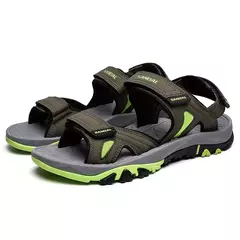 Imagem do Sandálias de verão para homens, sapatos de praia casuais, sapatos leves ao ar livre, tamanho 39-46, nova marca