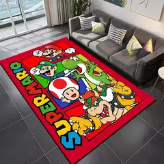 Tapete de Super Mario Bros Movie Game Area, Tapete antiderrapante, Tapete para casa, Sala de estar, Quarto, Sofá, Capacho, Decoração da cozinha, 15 tamanhos na internet
