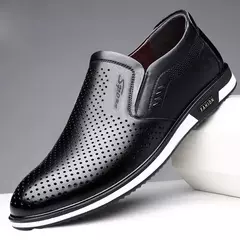 Elegante sapatos Oxford masculinos, sapatos formais masculinos, mocassins de vestido de casamento, slip on, plus size, moda, 2024 - Wolf Magazine