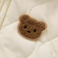 Macacão de urso dos desenhos animados do bebê, macacão infantil, outwear infantil, roupa grossa quente, forro de pele, inverno - loja online