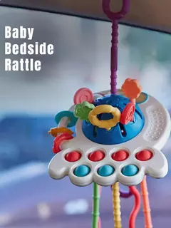 Baby Montessori Desenvolvimento Sensorial Brinquedos Educativos, Puxar Cordas, Dedo Grasp Training, Early Learning Toy, Dentição BPA Free, 1-3 Anos - Wolf Magazine