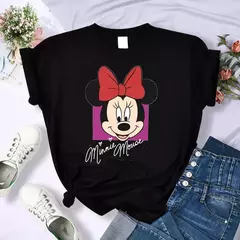 Camisetas estampadas Disney Mickey Femininas, Anos 90, Y2k, Minnie Mouse, Streetwear, Roupa Feminina, Camiseta Kawaii, Moda - loja online