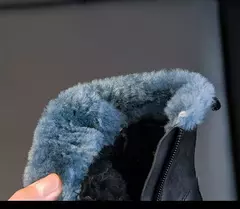 Botas de neve de pele sintética para meninas, botas grossas quentes, sola macia, antiescorregadia, estilo coreano, moda inverno, 6 a 18 anos - Wolf Magazine