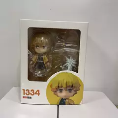 Imagem do Figuras de anime Demon Slayer Inosuke # 1361 Tanjirou # 1193 Nezuko # 1194 Zenitsu # 1334 Brinquedos de PVC Figura de ação Giyuu Kimetsu no Yaiba