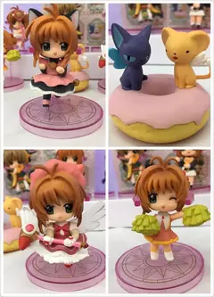 Anime Card Captor Sakura Q Version, Brinquedos Modelo em PVC, Estilo Aleatório, Action Figure Kawaii, Coletar Ornamentos, Presentes, 1Pc - comprar online