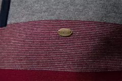 Aiopeson Suéter de Retalho Masculino, Pulôver de Algodão, Casual, Zíper, Gola Fechada, Quente, Moda de Inverno, Nova - loja online