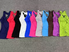 Macacão esportivo feminino, macacão fitness, conjunto esportivo push up, roupas esportivas, roupas de ioga, roupas de treino, vermelho, cinza, branco, 2024 - comprar online