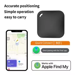 Rastreador gps inteligente bluetooth, funciona com apple, encontrar meu aplicativo itag, dispositivo de lembrete anti-perda, localizador avaliado mfi, chave de carro, animal de estimação, crianças - comprar online