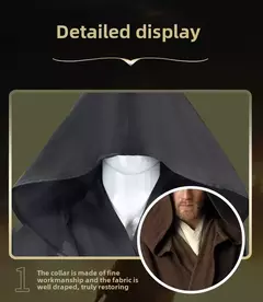 Star wars cos traje obi-wan cosplay traje caçador de recompensas cosplay terno anime desempenho traje único propósito especial roupas - loja online
