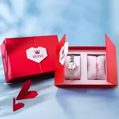 OLEVS-Relógio de pulso impermeável para mulheres, luxo, marca superior, elegante, moda, dourado, original, simples, quartzo, senhoras - Wolf Magazine