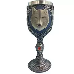 Caneca de cerveja do aço inoxidável, 3D Wolf Cálice, Dragon Cup, Game Of Thrones, Design criativo, Dia das Bruxas, Unicórnio, Vinho, Uísque, Café - comprar online