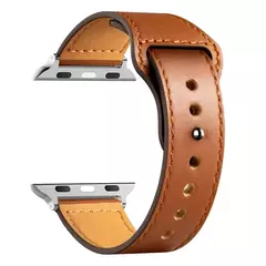 Pulseira de couro para Apple Watch Band, Sport Loop Bracelet, Ultra 2, 49mm, 44mm, 40mm, 38mm, 42mm, iWatch Series 9, 8, 7, 3, 4, 5, 6, SE, 41 milímetros, 45 milímetros - Wolf Magazine
