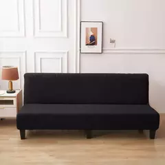 Tampa do sofá-cama impermeável para sala de estar, sofá dobrável sem braços, Stretch Couch Covers, Thick Poltrona Protector - comprar online