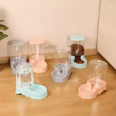 3.8l material pp alimentador para animais de estimação fonte de água tigela de bebida alimentador automático para animais de estimação grande gato cão dispensador de comida - Wolf Magazine