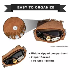 Celela design original bolsa de ombro para as mulheres couro do plutônio luxo embreagem designer bolsas ocidental bolsa franja saco do mensageiro na internet