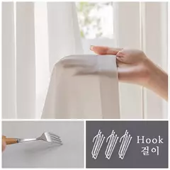 YanYangTian Janela Cortina para Sala de Estar, Chiffon Divisória, Tule, Impermeável, Proteção UV, Decoração Da Casa, Gancho