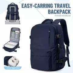 Mochila de Viagem para Homens e Mulheres, Item Pessoal, Carry on, Flight Approved Backpack, Business, Weekender, Laptop Bag, 44x29x19 - comprar online
