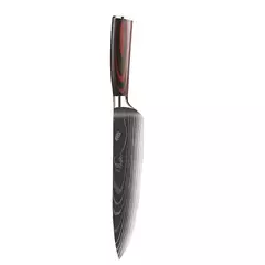 WXCOO-Aço Inoxidável Chef Japonês Faca Set, Tesoura De Cozinha, Faca De Desossagem, Carne Cutelo, Frutas Cutelo, Peixe, Santoku Facas - comprar online