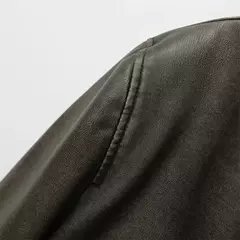 ZVRI-Jaqueta bomber vintage feminina, casaco de couro de imitação, estilo superior, nova, 2023 - Wolf Magazine