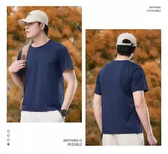 Camiseta esportiva de secagem rápida masculina, blusa de mangas curtas, casual preta e verde, camiseta de ginástica, roupas de verão, tamanho grande 6XL 7XL, 2024 - comprar online