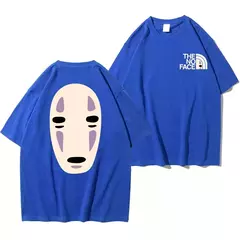 Camiseta masculina e feminina de manga curta estampada com desenho animado engraçado, camiseta unissex solta, top de algodão grande, moda casual, verão na internet