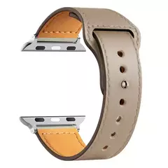 Pulseira de couro para Apple Watch Band, Sport Loop Bracelet, Ultra 2, 49mm, 44mm, 40mm, 38mm, 42mm, iWatch Series 9, 8, 7, 3, 4, 5, 6, SE, 41 milímetros, 45 milímetros na internet
