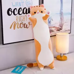 Adorável Husky Side Sleeping Body Pillow, longo travesseiro para cama e sofá, decorativo para casa, presente de aniversário fofo para crianças e adultos, 50-130cm - comprar online