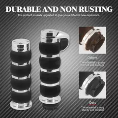 Imagem do 1 "apertos de mão da motocicleta 25mm guiador barra para harley touring flhr softail fat boy sportster xl 883 1200 dyna para honda