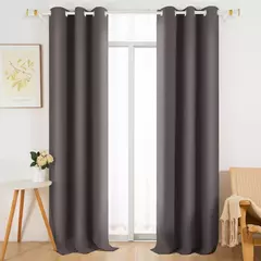 YanYangTian-Cortina Blackout para Decoração de Casa, Janela, Simples, Sólido, Mais grosso, Escuro, Sala de estar, Quarto na internet