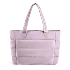 BAGSMART-Bolsa de ombro de cor sólida para mulheres, bolsas femininas, lazer, simples, Mommy Go Out, Tote, Novo, 2024 - loja online