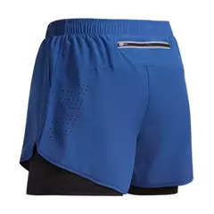 Calções de treino de fitness Quick Dry masculino, ginásio, corrida para praia, deck duplo, roupa desportiva de exterior 2 em 1, novo para verão, 2022