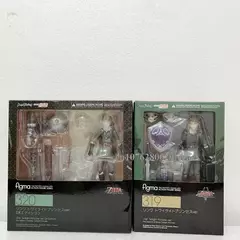Anime lenda de zelda figura respiração do selvagem figma 319 320 figuras link zelda mestre espada figura de ação figma 153 céu espada - Wolf Magazine