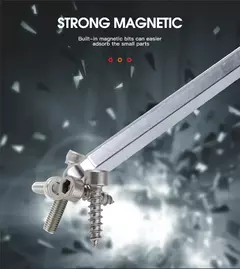 Conjunto profissional de chave sextavada longa codificada por cores, conjunto de chave allen métrica de 10 peças, acesso facilmente pontos difíceis de alcance, inclui estojo de armazenamento - Wolf Magazine