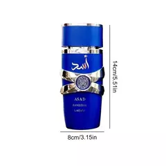 Unisex Long Lasting Body Perfume, Arabia Dubai Perfume, Fragrâncias Luxuosas para Homens e Mulheres, 100ml - loja online