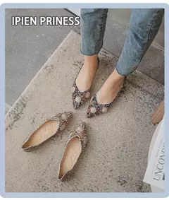 Imagem do Mocassins lisos de strass de dedo apontado, sapatilhas femininas clássicas, sapatilhas femininas, sapatos de barco macio, rebites, novo, outono, 2022