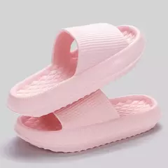 Chinelos de Nuvem de Plataforma Grossa para Mulheres, Sola Macia, Slides de Travesseiro, Antiderrapante, Chinelos de Praia, Banheiro, Casa, EVA, Verão na internet