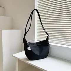 Harajuku – sacs à bandoulière solides pour femmes, sacs à main multifonctions simples assortis avec tout, sacs à bandoulière de grande capacité pour adolescentes - comprar online