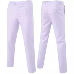 Calça masculina monocromática de terno de negócios, calça casual masculina, boutique, fina, alta qualidade, nova moda, 2023
