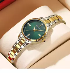 Curren-relógio de quartzo feminino, original, elegante, feito de aço inoxidável, à prova d'água, para as mulheres - loja online