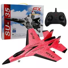 Avião de combate de controle remoto para crianças, RC Foam Aircraft, SU-35 Plane, 2.4G Radio Control Glider, brinquedos para meninos - loja online