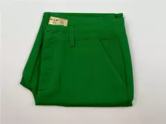 Calça lápis elástica de cintura alta fina feminina, calça grande tamanho no tornozelo, calça casual formal para escritório, 75kg, primavera, 2022 - loja online
