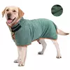 Toalha de Banho Absorvente para Pet, Secagem Rápida, Cães Grandes e Pequenos, Roupão Limpo, Envoltório Corporal Inteiro